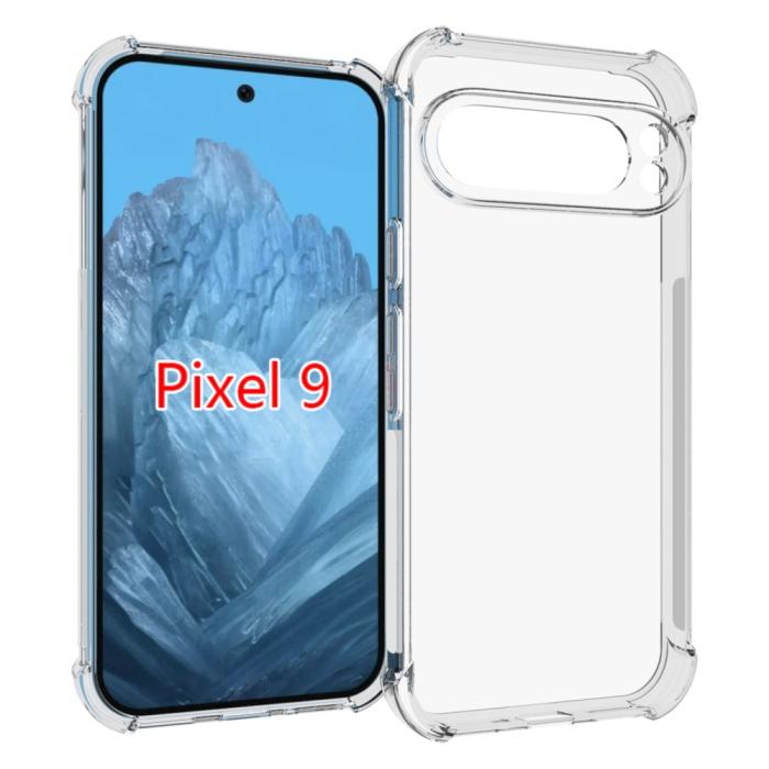 Bild 1, Google Pixel 9/9 Pro Skal TPU Transparent