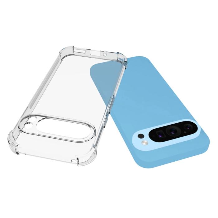 Bild 2, Google Pixel 9/9 Pro Skal TPU Transparent