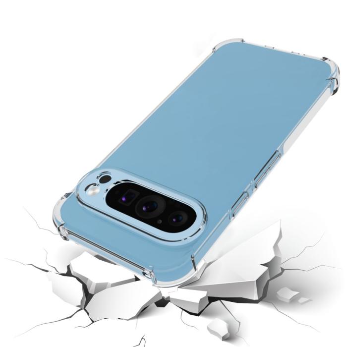 Bild 3, Google Pixel 9/9 Pro Skal TPU Transparent