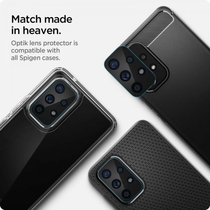 Bild 2, Spigen Samsung Galaxy A33 5G / A53 5G / A73 5G 2-PACK Linsskydd