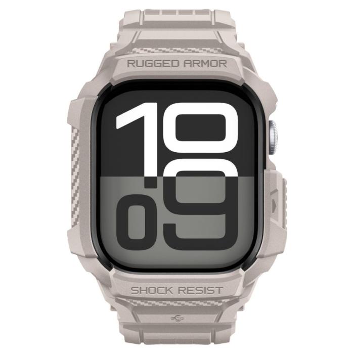 Bild 2, Spigen Apple Watch 11/10 42 mm Skal/Armband Rugged Armor 'Pro'
