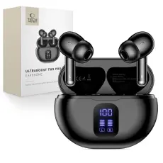 Tech-Protect H&ouml;rlurar In-Ear UltraBoost TWS Svart
