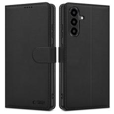 Tech-Protect Galaxy A36 5G Fodral L&auml;der Matt Svart