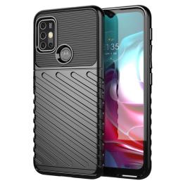 Motorola Moto G10/G20/G30 - Twill Textur Skal - Svart