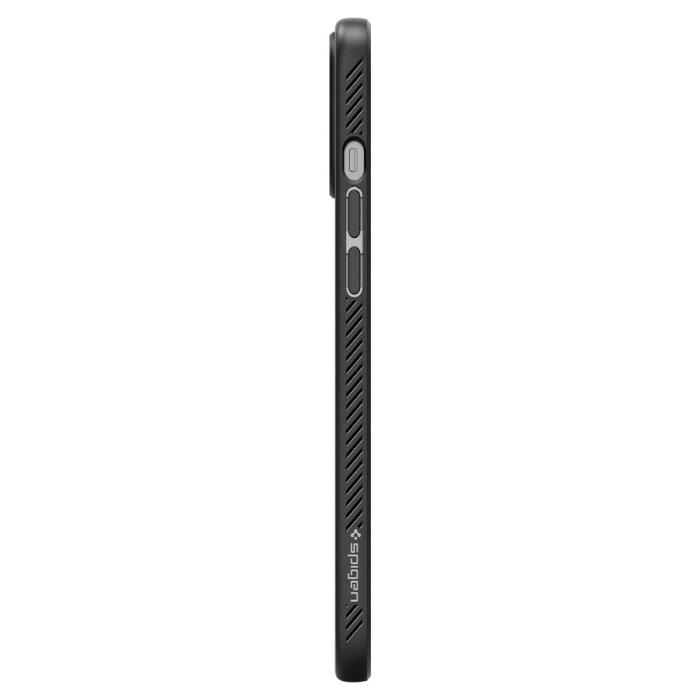 Bild 5, Spigen iPhone 12 / 12 Pro Skal Liquid Air Matt Svart