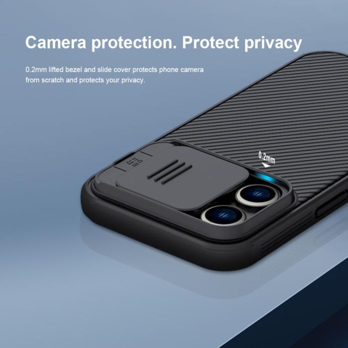 Bild 3, NILLKIN iPhone 14 Pro Max Skal CamShield Pro Grön