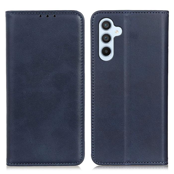 Bild 1, Samsung Galaxy A35 5G Fodral Split Läder Blå