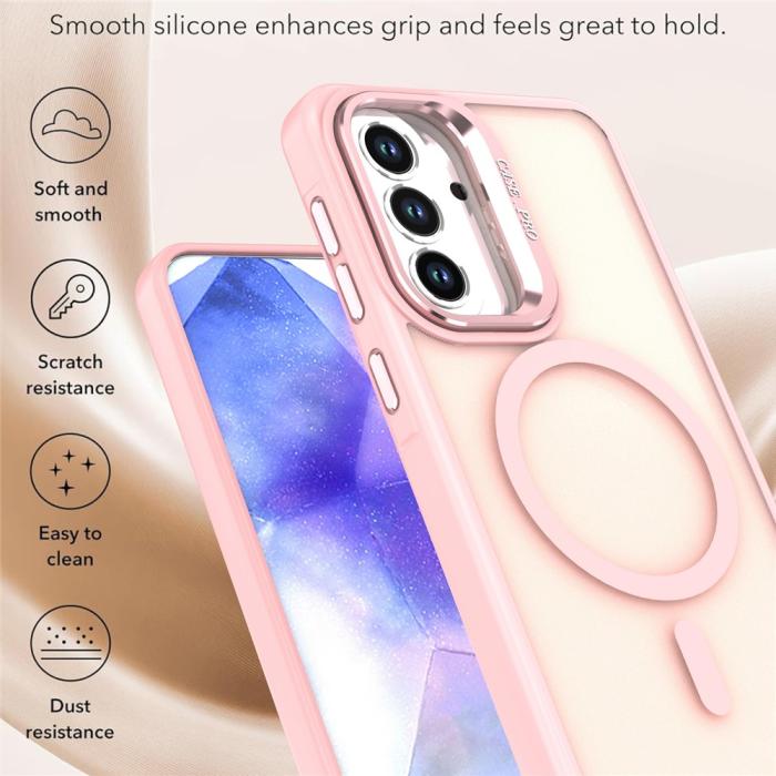 Bild 6, Samsung Galaxy A57 5G Skal MagSafe Kickstand Rosa