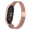 Milanese Loop Metall Armband Xiaomi Smart Band 8 Roséguld