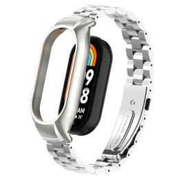 Lyxigt Metallarmband Armband Xiaomi Smart Band 8 Silver