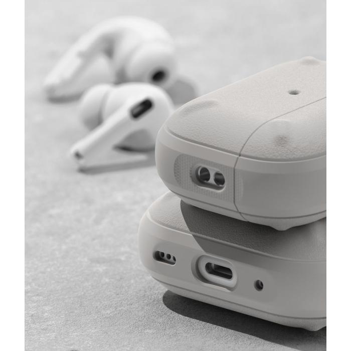 Bild 5, Ringke Apple AirPods Pro 1/2 Skal Onyx Ljus Grå