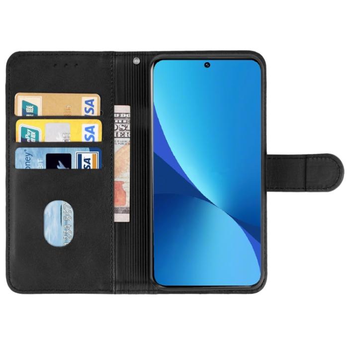 Bild 3, Xiaomi 12 Pro Fodral Läder Svart