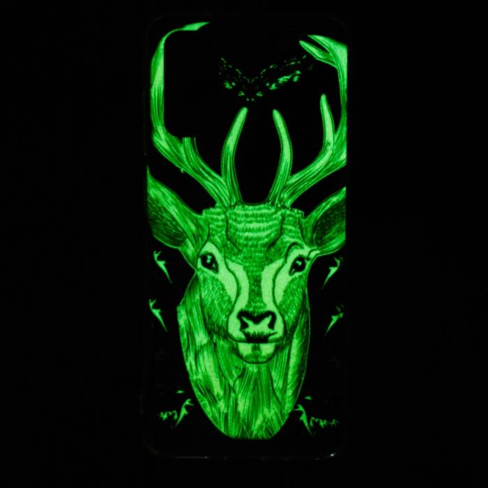 Bild 4, Samsung Galaxy A33 5G Skal Glow-in-dark Hjort