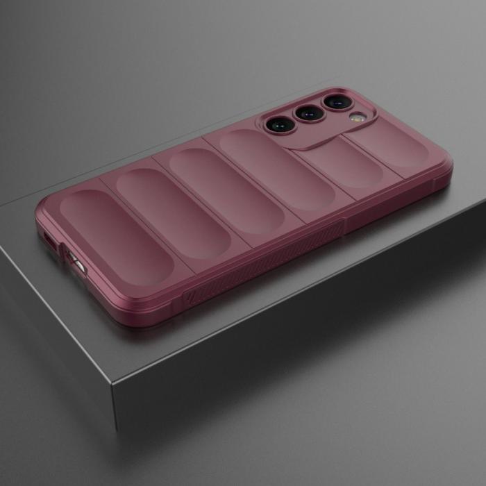 Bild 6, Samsung Galaxy S23 Plus Skal Magic Shield Vinröd