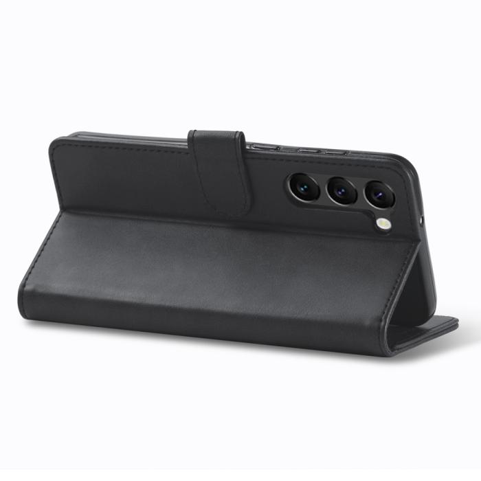 Bild 4, LC.IMEEKE Samsung Galaxy S23 Plus Fodral Läder Svart