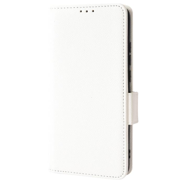 Bild 2, Xiaomi Redmi 9A / 9AT Fodral Litchi Textur Vit