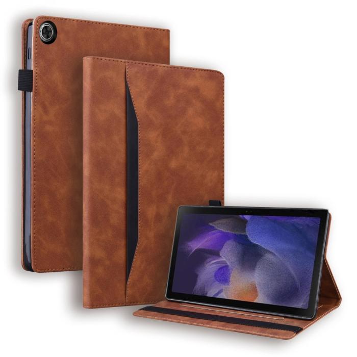 Bild 1, Samsung Galaxy Tab A8 10.5 (2021) Fodral Med Frontficka Brun