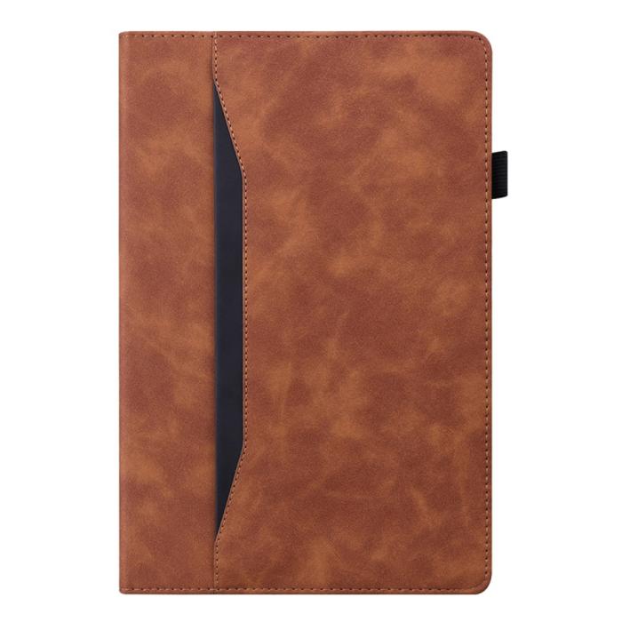Bild 2, Samsung Galaxy Tab A8 10.5 (2021) Fodral Med Frontficka Brun