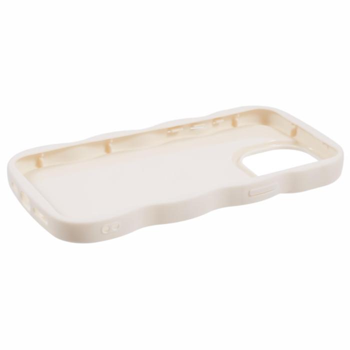 Bild 4, iPhone 12/12 Pro Mobilskal Wavy Off White