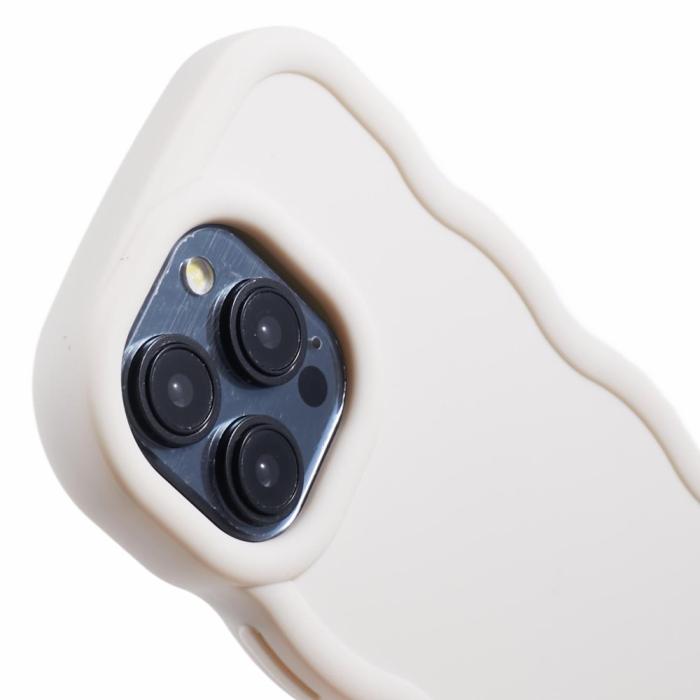 Bild 6, iPhone 12/12 Pro Mobilskal Wavy Off White