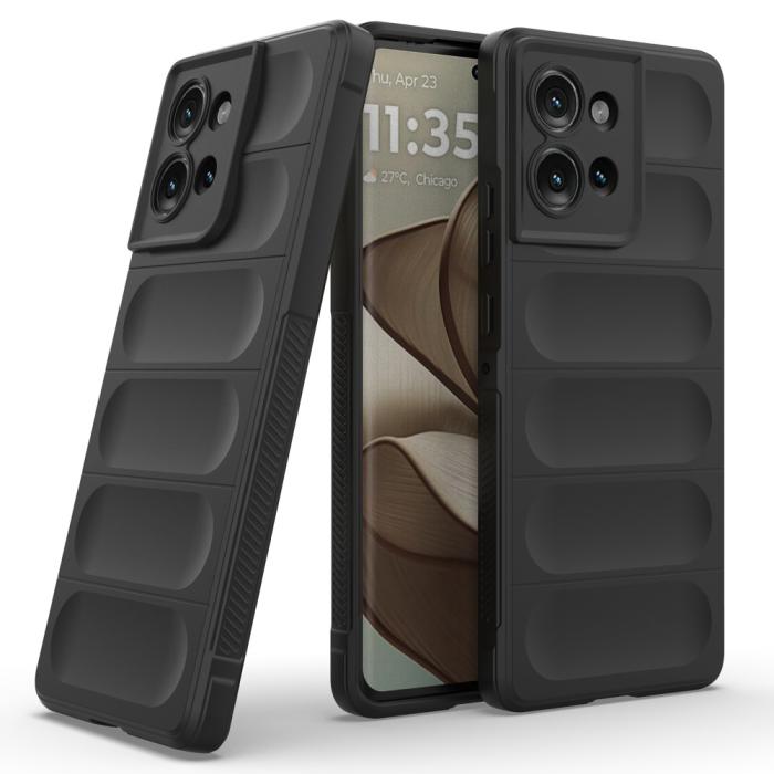 Bild 2, Motorola Edge 50 Skal Magic Shield Svart