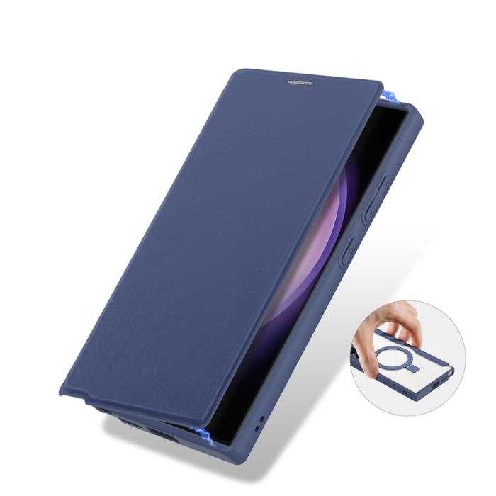 Bild 2, DUX DUCIS Galaxy S24 Ultra Skin X Pro RFID Fodral MagSafe Kickstand