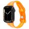 Apple Watch 38/40/41mm CrystalFlex TPU Armband Orange