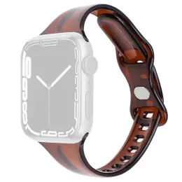 Apple Watch 38/40/41mm CrystalFlex TPU Armband Brun