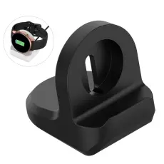 Galaxy Watch 4 Laddning Stativ Silikon Svart