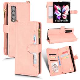 Galaxy Z Fold 3 Fodral Multifunktionell Rosa