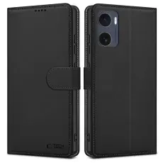 Tech-Protect Motorola Moto G05 Fodral L&auml;der Svart