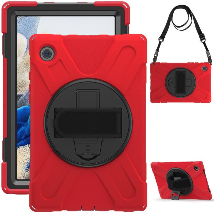 Bild 4, Galaxy Tab A8 10.5 Roterande X-Shape Hybrid Skal