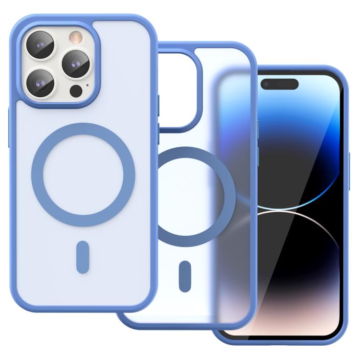 Bild 2, ColorPop iPhone 14 Pro Skal CH MagSafe Matt Ljus Lila