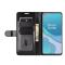OnePlus 8T / 8T+ - Crazy Horse Fodral - Svart