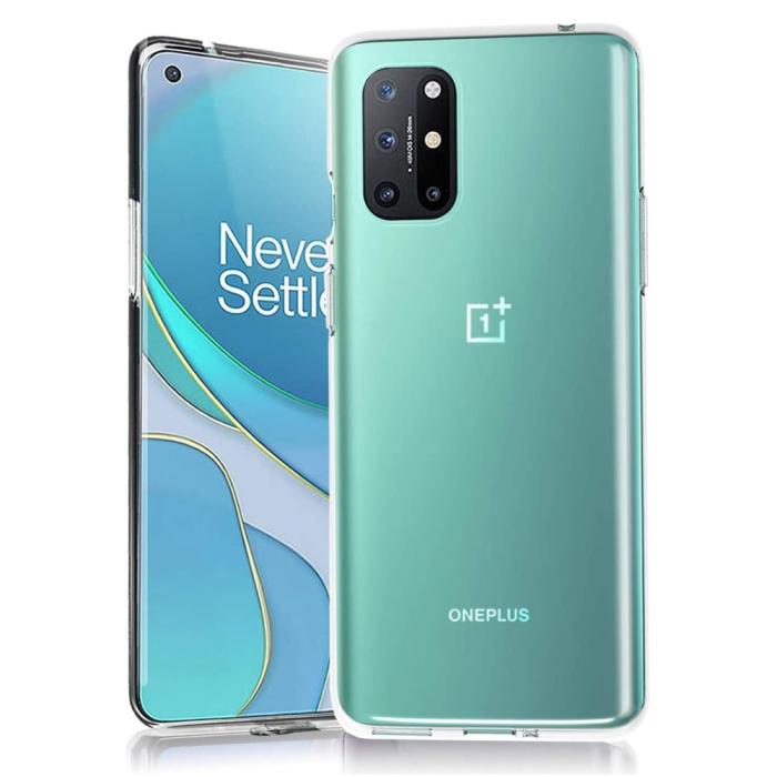 Bild 1, OnePlus 8T / 8T+ - Transparent TPU Skal