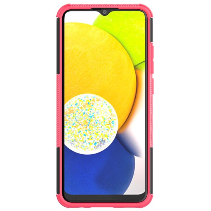 Bild 2, Samsung Galaxy A03 Skal Stöttåligt med Stöd Rosa