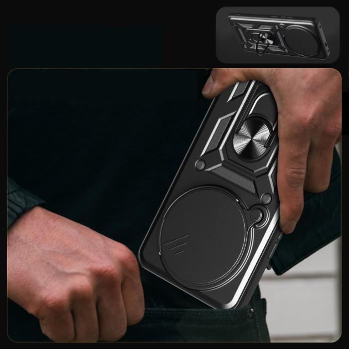 Bild 2, Tech-Protect Redmi Note 14 Pro 5G Skal CamShield Pro Svart