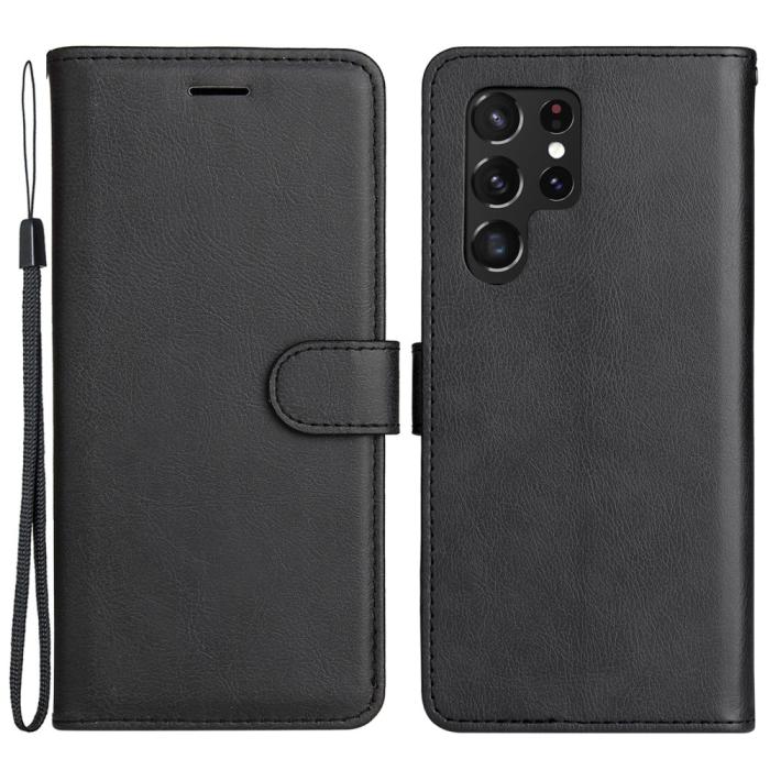 Bild 1, Samsung Galaxy S22 Ultra Fodral Läder Svart