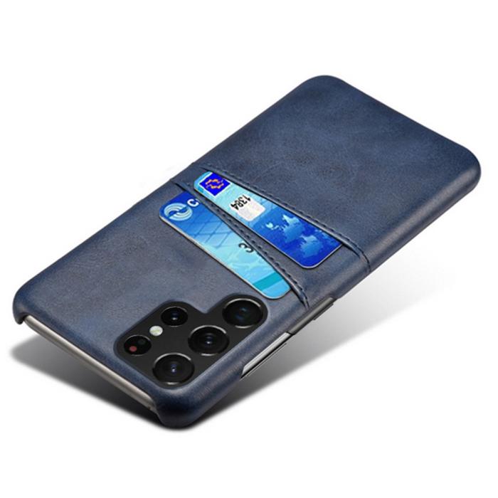 Bild 3, Samsung Galaxy S22 Ultra Skal Kortfack Blå