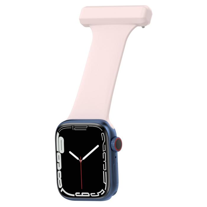 Bild 4, Apple Watch 38/40/41 mm Rem Sjuksköterska Ljus Rosa