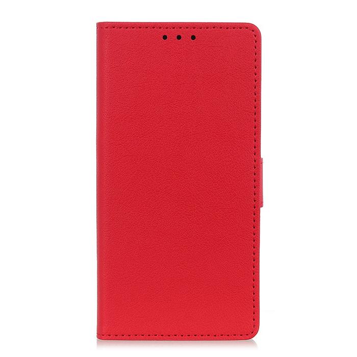 Bild 2, Samsung Galaxy S22 Ultra Fodral PU Läder Röd