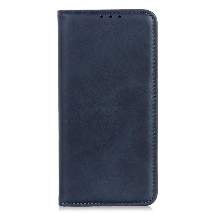 Bild 6, Samsung Galaxy A35 5G Fodral Split Läder Blå