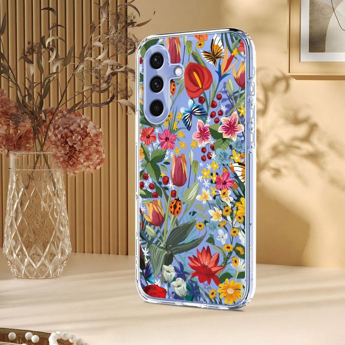 Bild 5, Samsung Galaxy A57 5G Skal Med Tryck Blommor