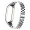 Lyxigt Metallarmband Armband Xiaomi Smart Band 8 Silver