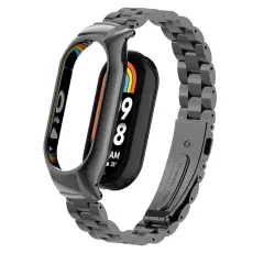 Xiaomi Smart Band 9/8 Lyxigt Metallarmband Svart