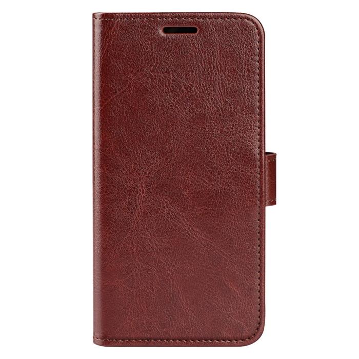 Bild 5, iPhone 15 Fodral Crazy Horse Läder Brun
