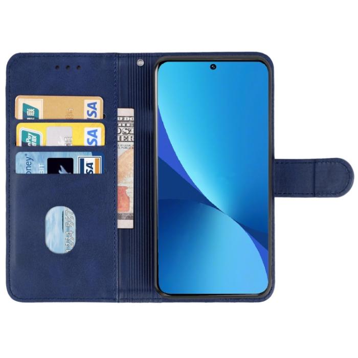 Bild 3, Xiaomi 12 Pro Fodral Läder Blå