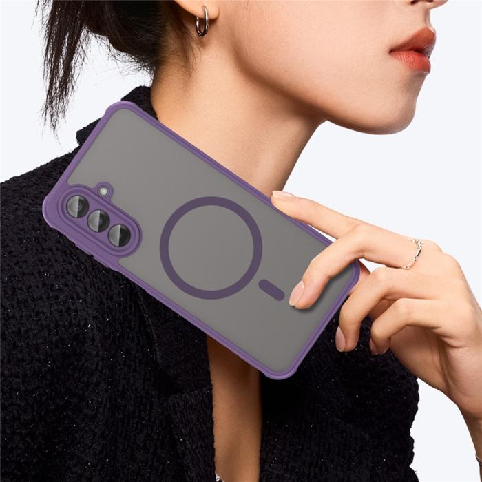 Bild 4, Samsung Galaxy A17 Skal MagSafe Hybrid Lila