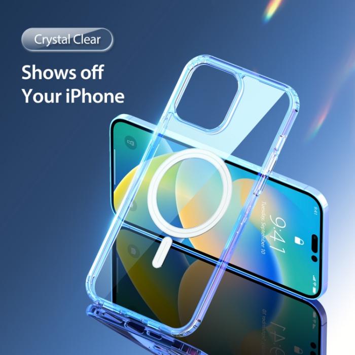 Bild 6, DUX DUCIS iPhone 14 Pro Skal MagSafe Clin Transparent