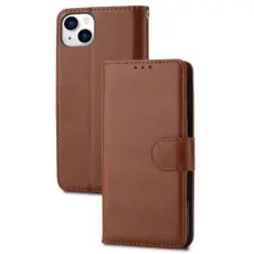 iPhone 15 Plus Fodral Crazy Horse Brun
